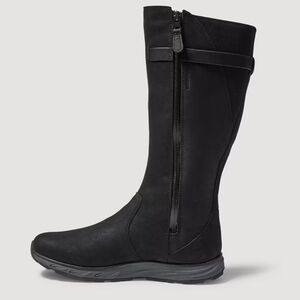 Eddie Bauer Snow Waterproof Leather LODGE Knee High BOOT 6.5 Winter Rugged